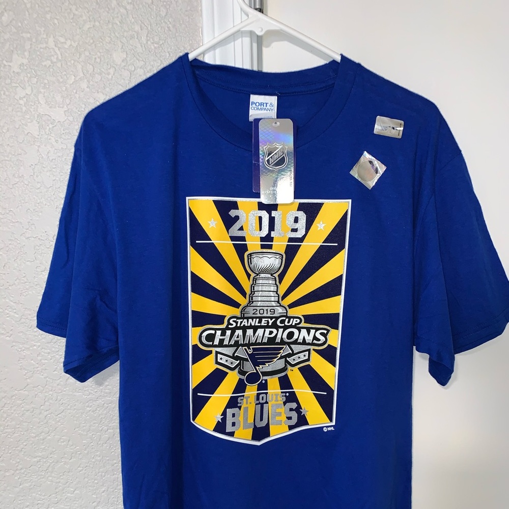St. louis Blues Championship T Shirt Mens Large